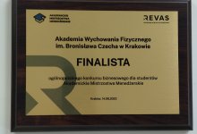 Studenci Wydziału Turystyki i Rekreacji w finale Ogólnopolskich Akademickich Mistrzostw Menedżerskich